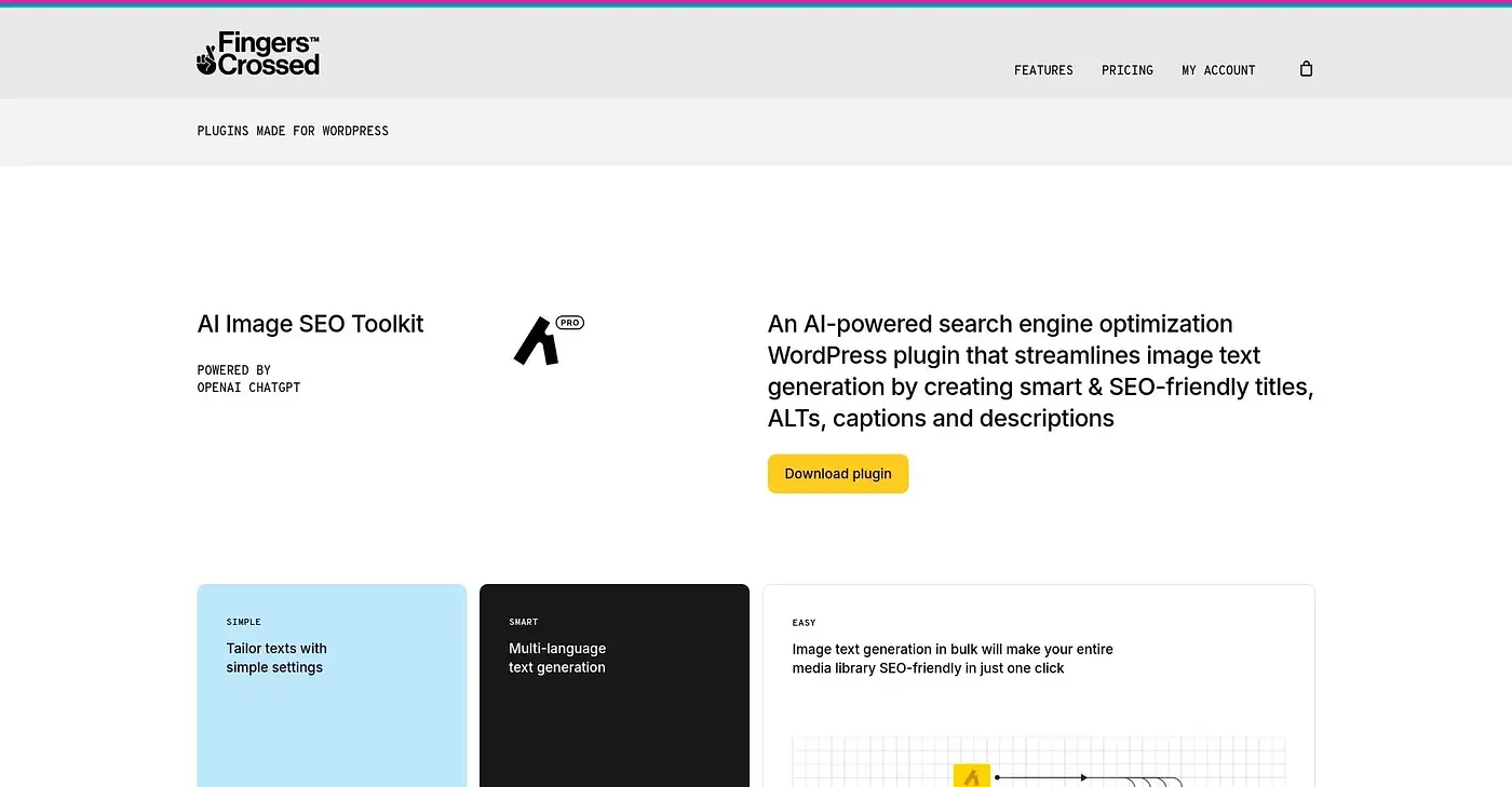 Screenshot of AI Image SEO Toolkit