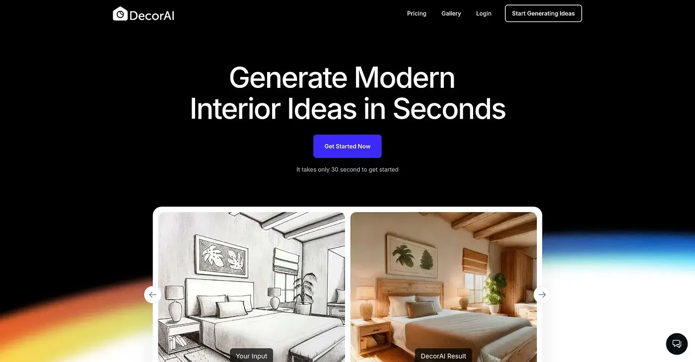 Screenshot of Decor Ai