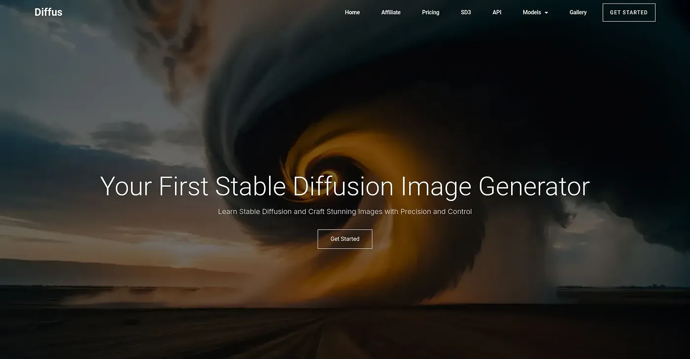 Screenshot of Diffus