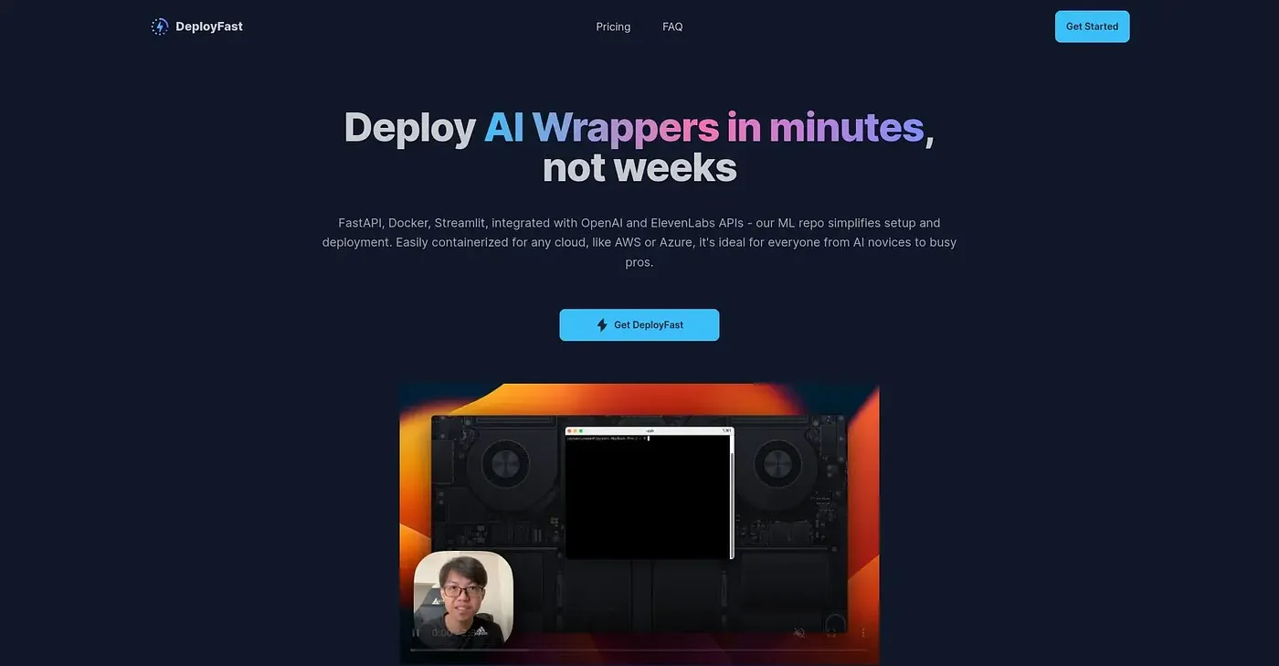 Screenshot of Deployfast