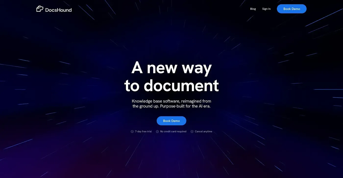 Screenshot of DocsHound