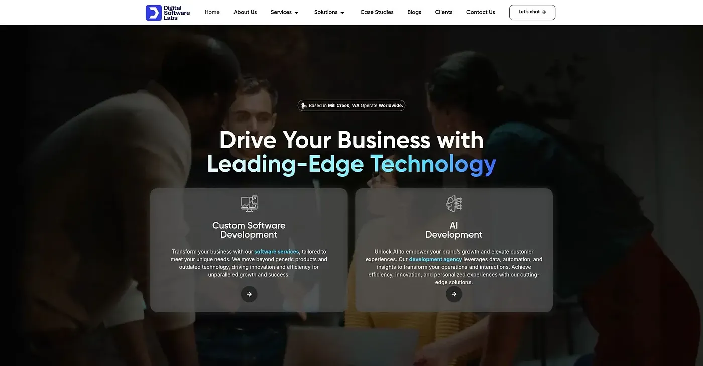 Screenshot of Digital Software Labs
