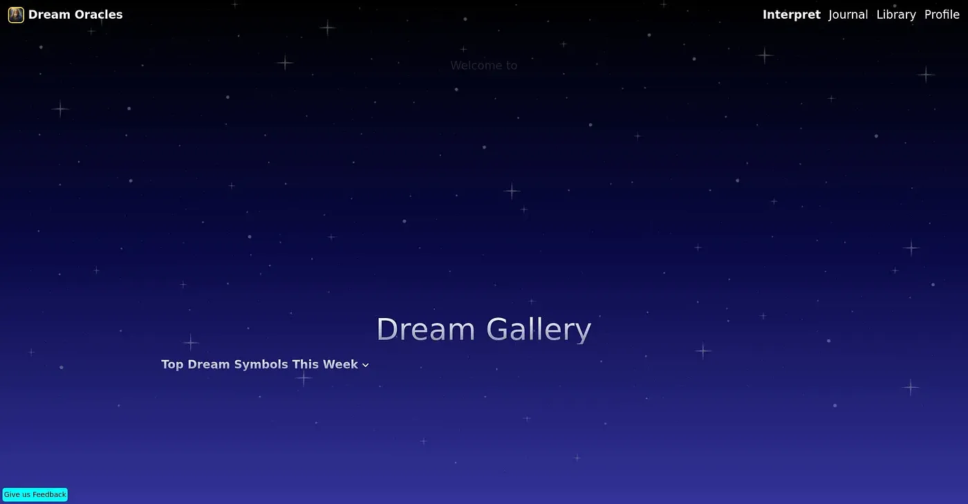 Screenshot of Dream Oracles
