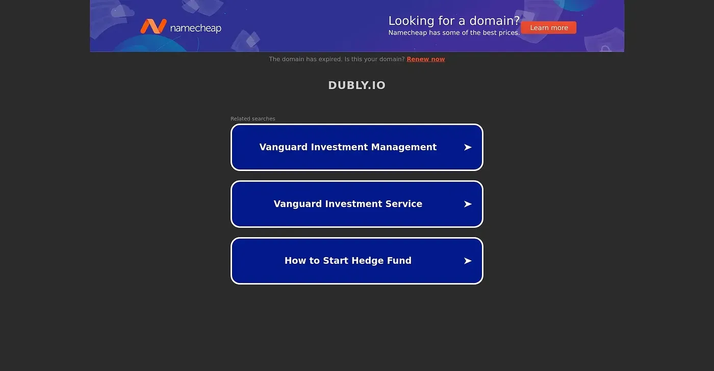 Screenshot of Dubly