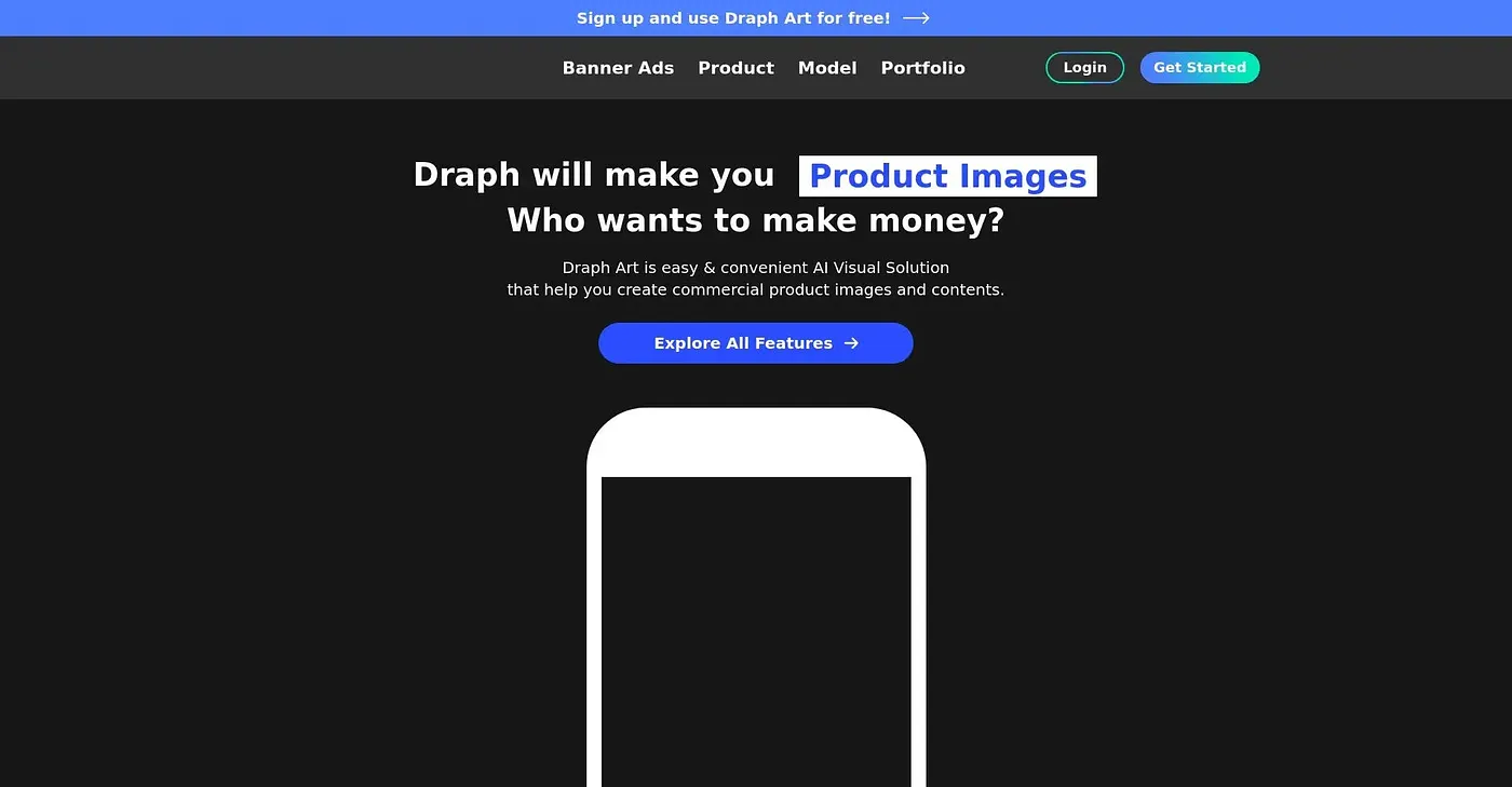 Screenshot of Draph