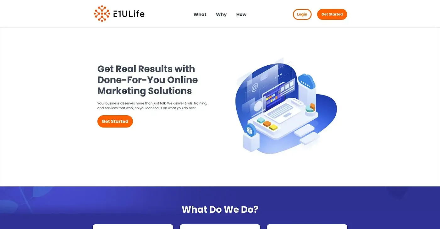 Screenshot of E1U
