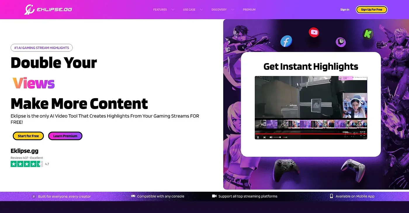 Screenshot of Eklipse