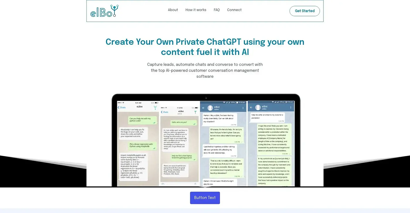 Screenshot of El Bott