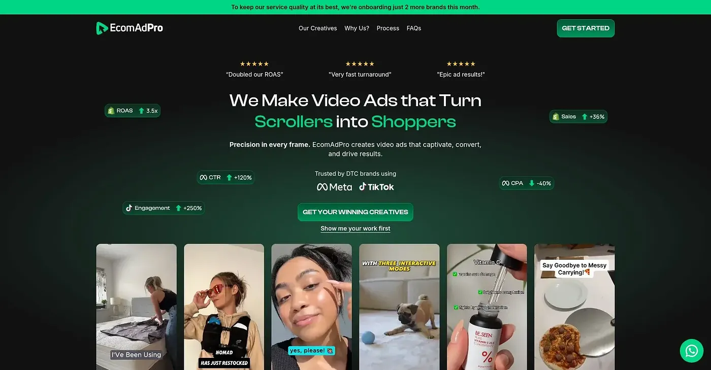 Screenshot of EcomAdPro
