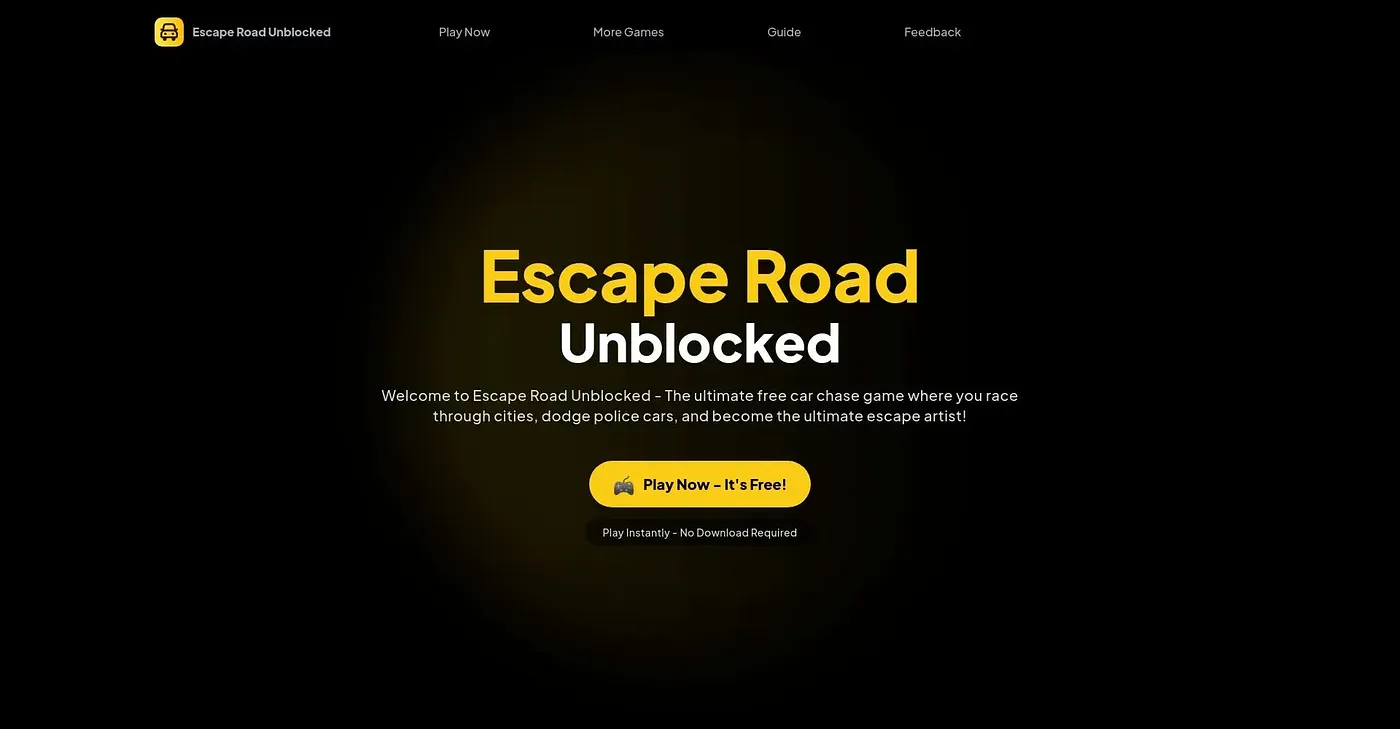 Screenshot of Escape Road