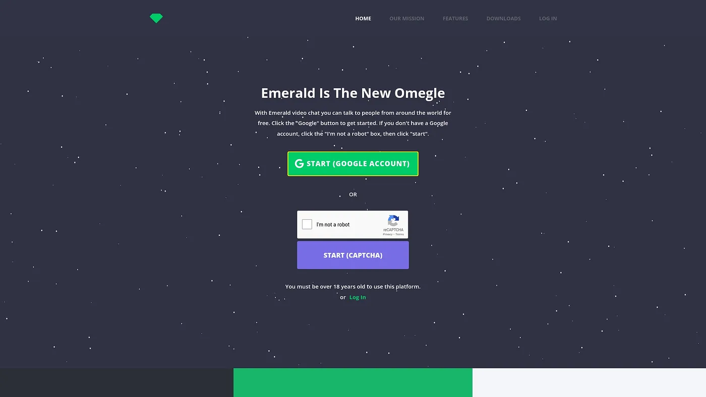 Screenshot of Emerald Chat