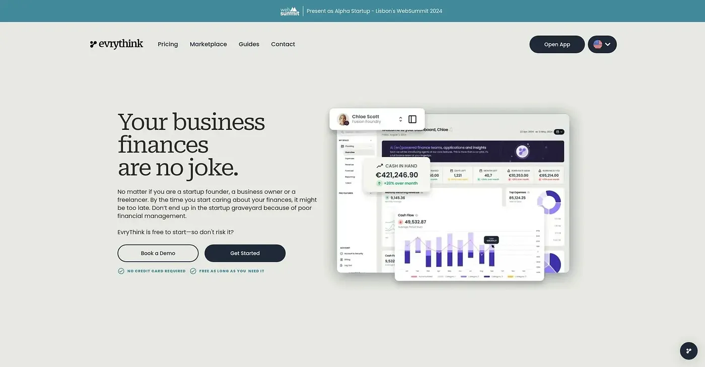 Screenshot of EvryThink