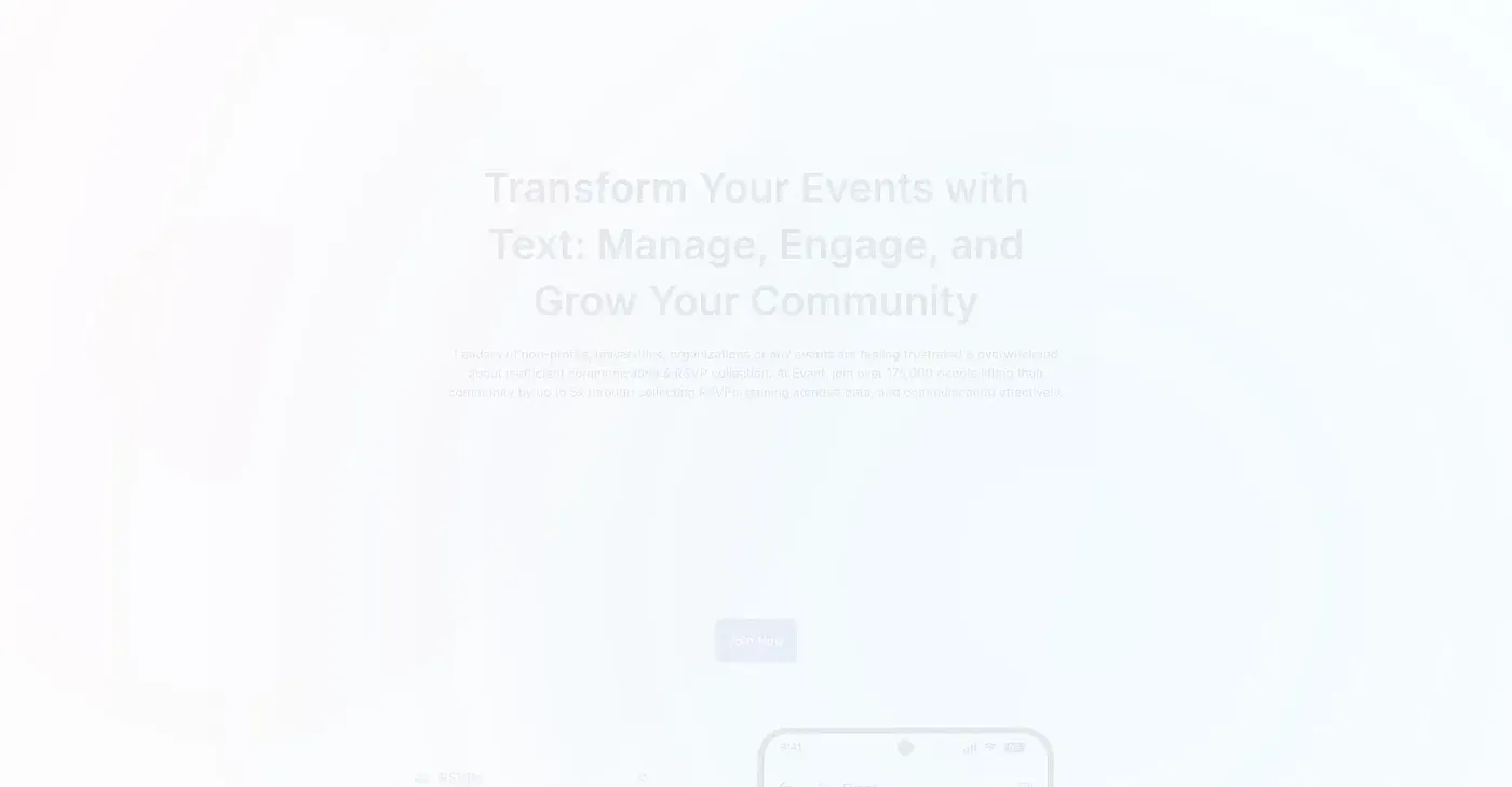 Screenshot of Evant