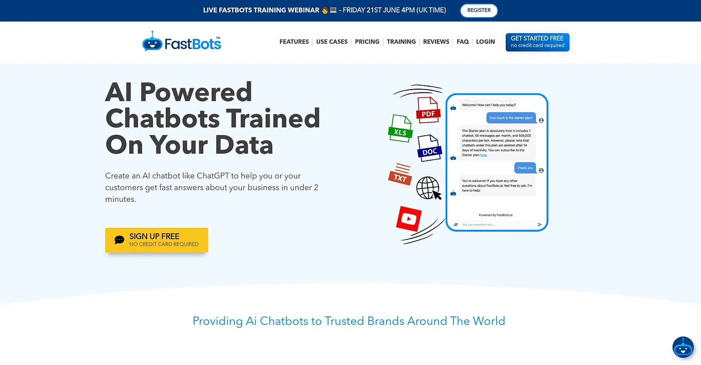 Screenshot of Fastbots