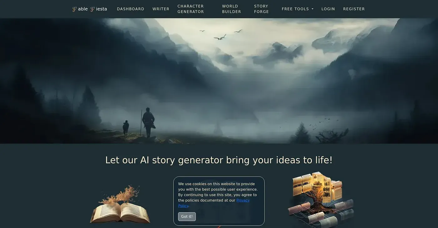 Screenshot of Fable Fiesta