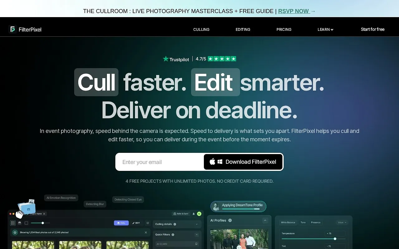 Screenshot of FilterPixel