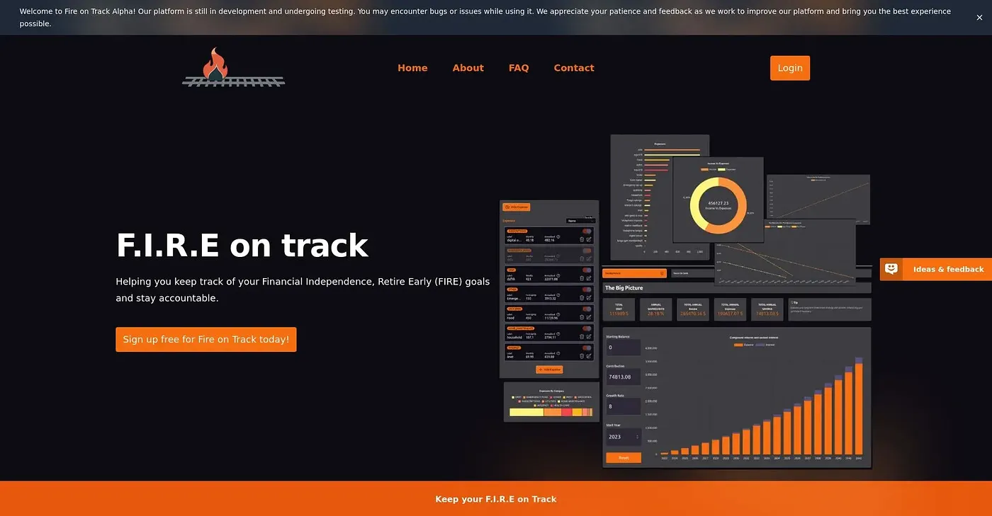 Screenshot of Fire On Track