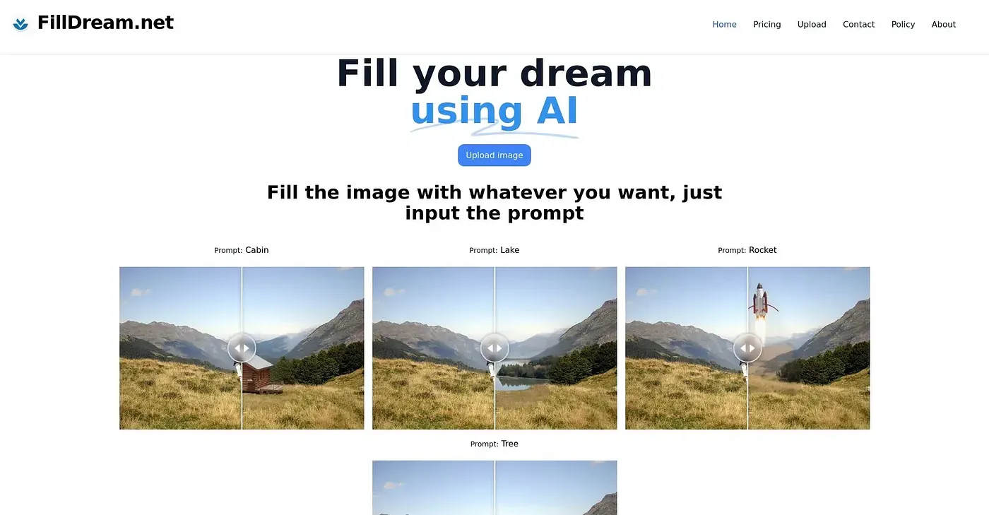 Screenshot of Fill Dream