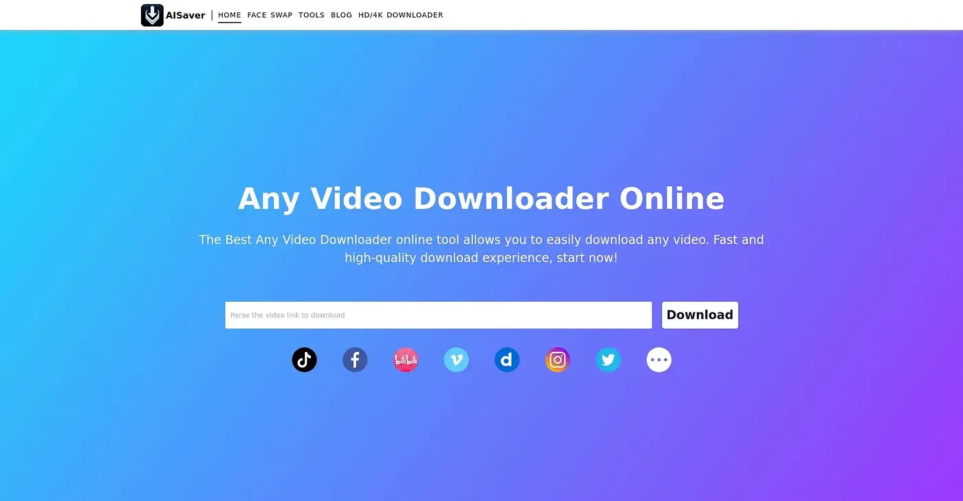 Screenshot of AI Saver
