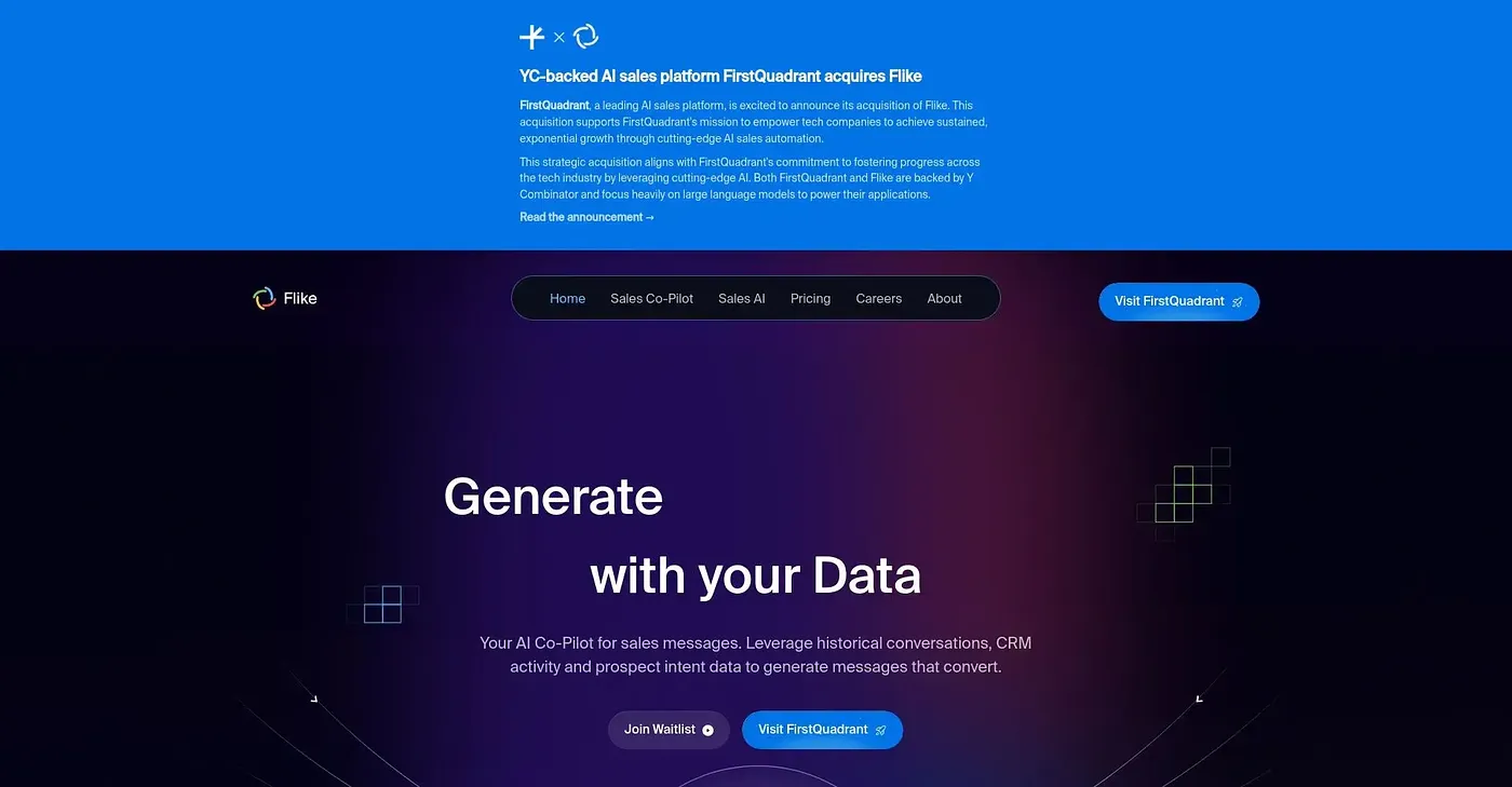 Screenshot of Flike