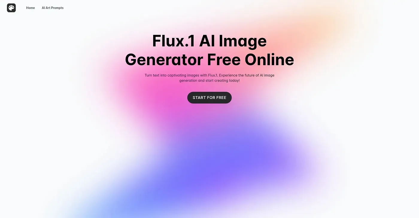 Screenshot of Flux AI