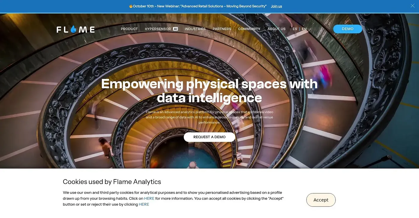 Screenshot of Flame