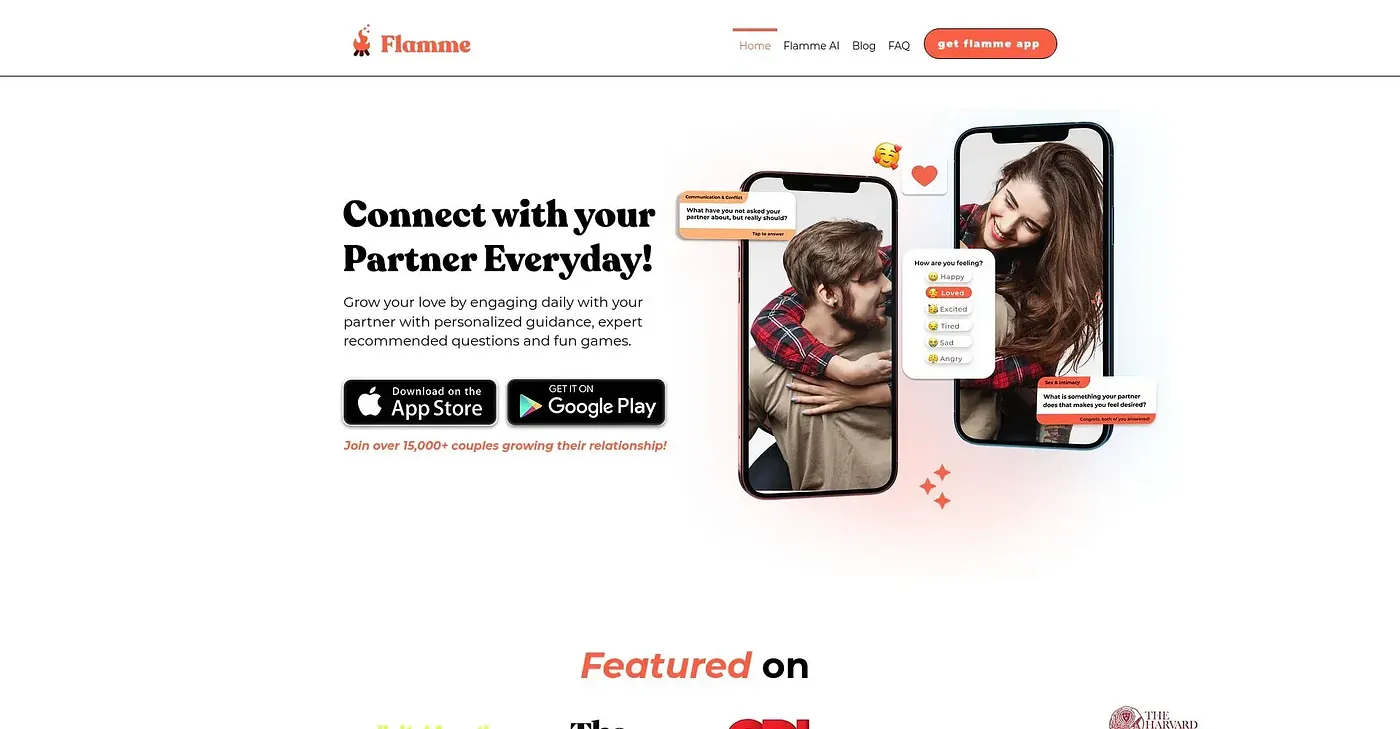 Screenshot of Flamme