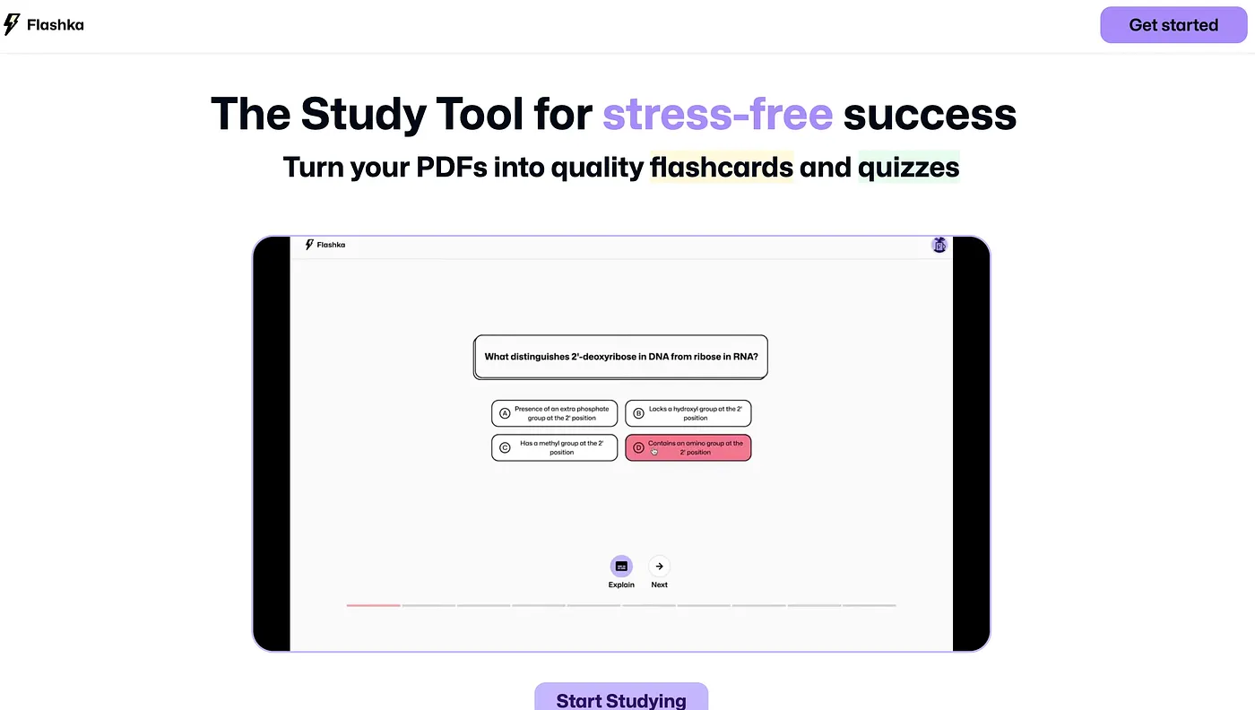 Screenshot of Flashka