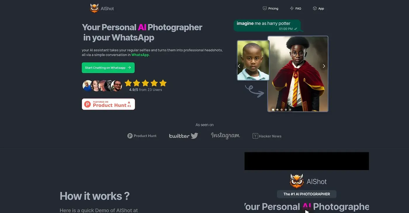 Screenshot of AI Shot