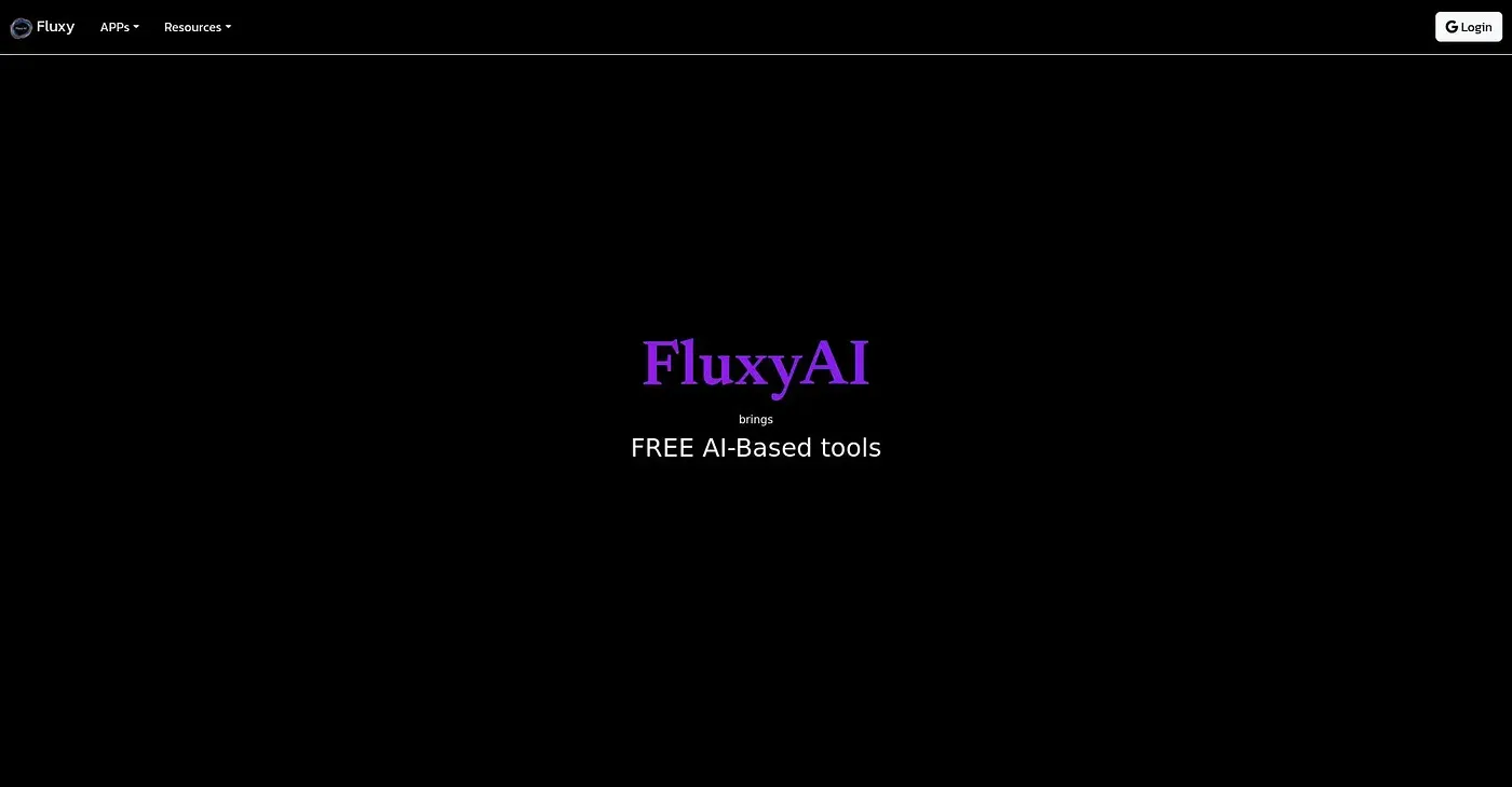Screenshot of Flux YAI