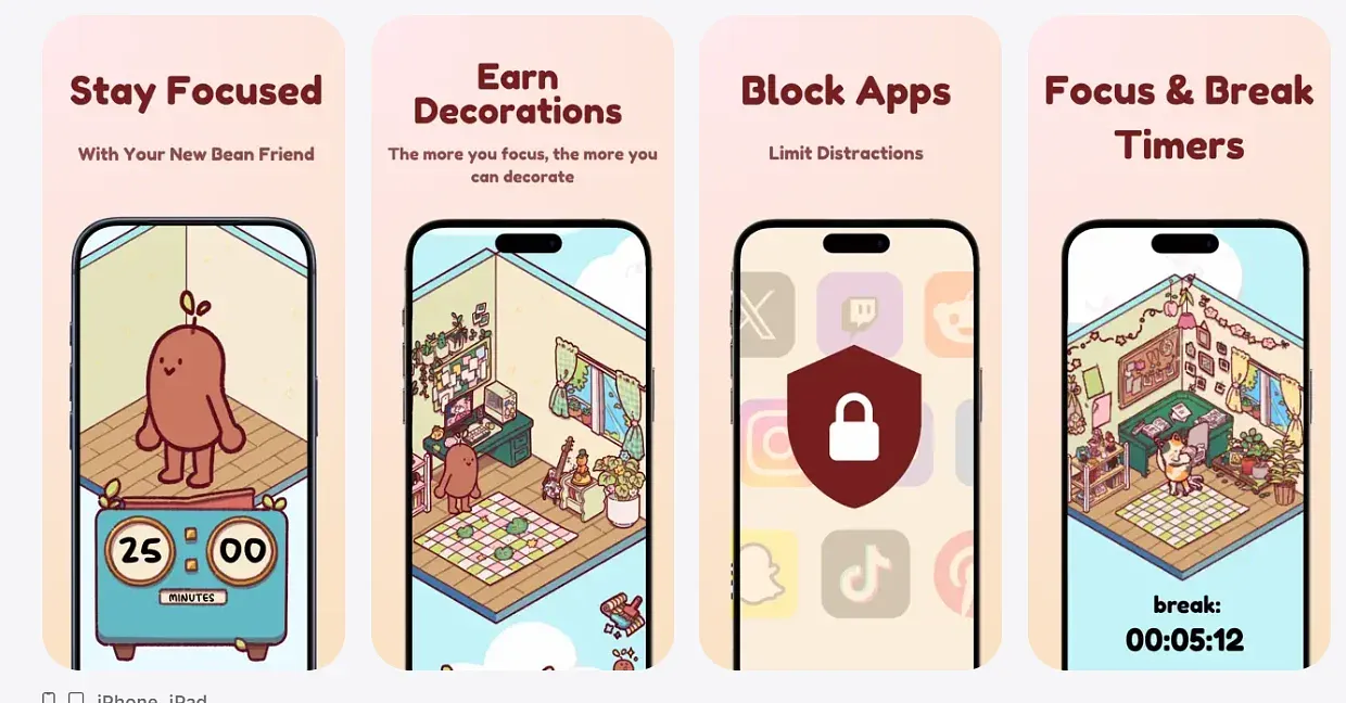Screenshot of Focus Friend