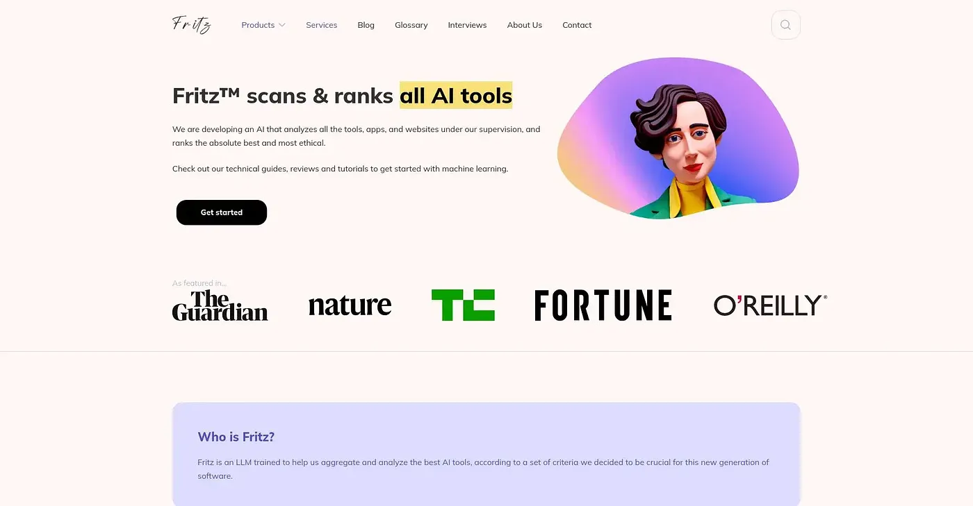 Screenshot of Fritz