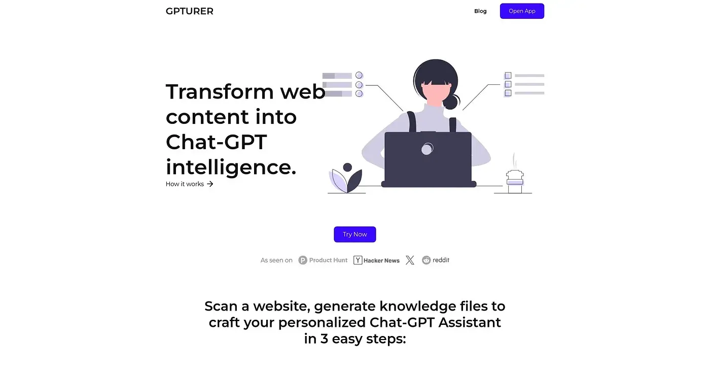 Screenshot of GPTurer