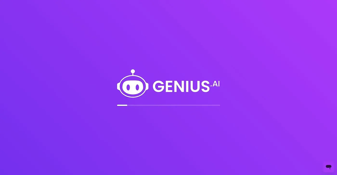 Screenshot of Genius.AI