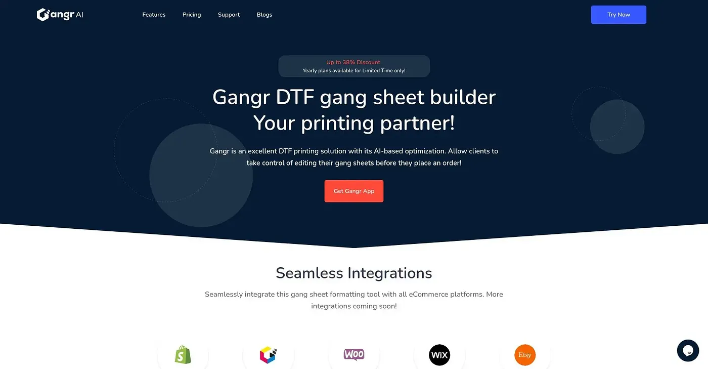 Screenshot of Gangr AI
