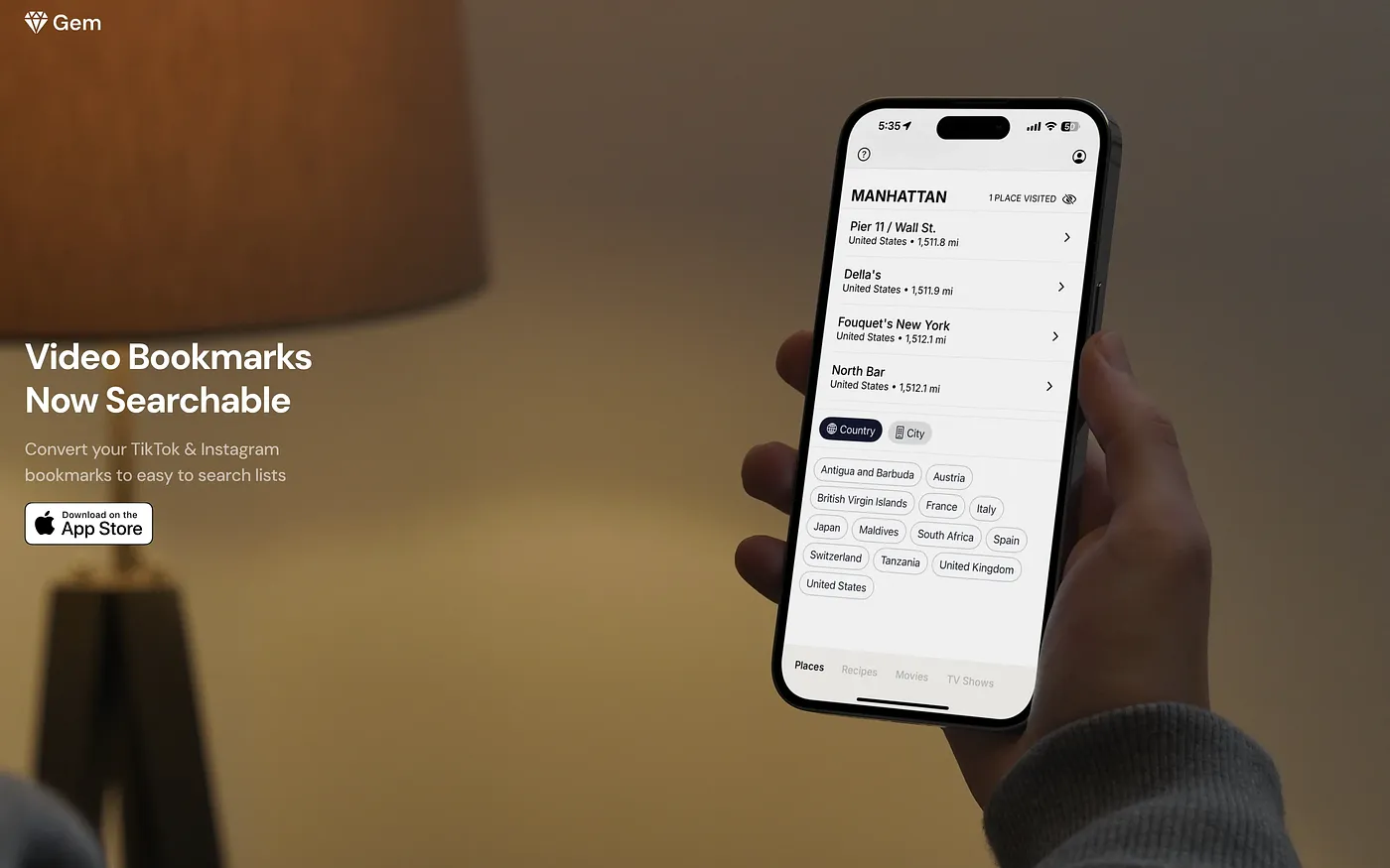 Screenshot of GemApp