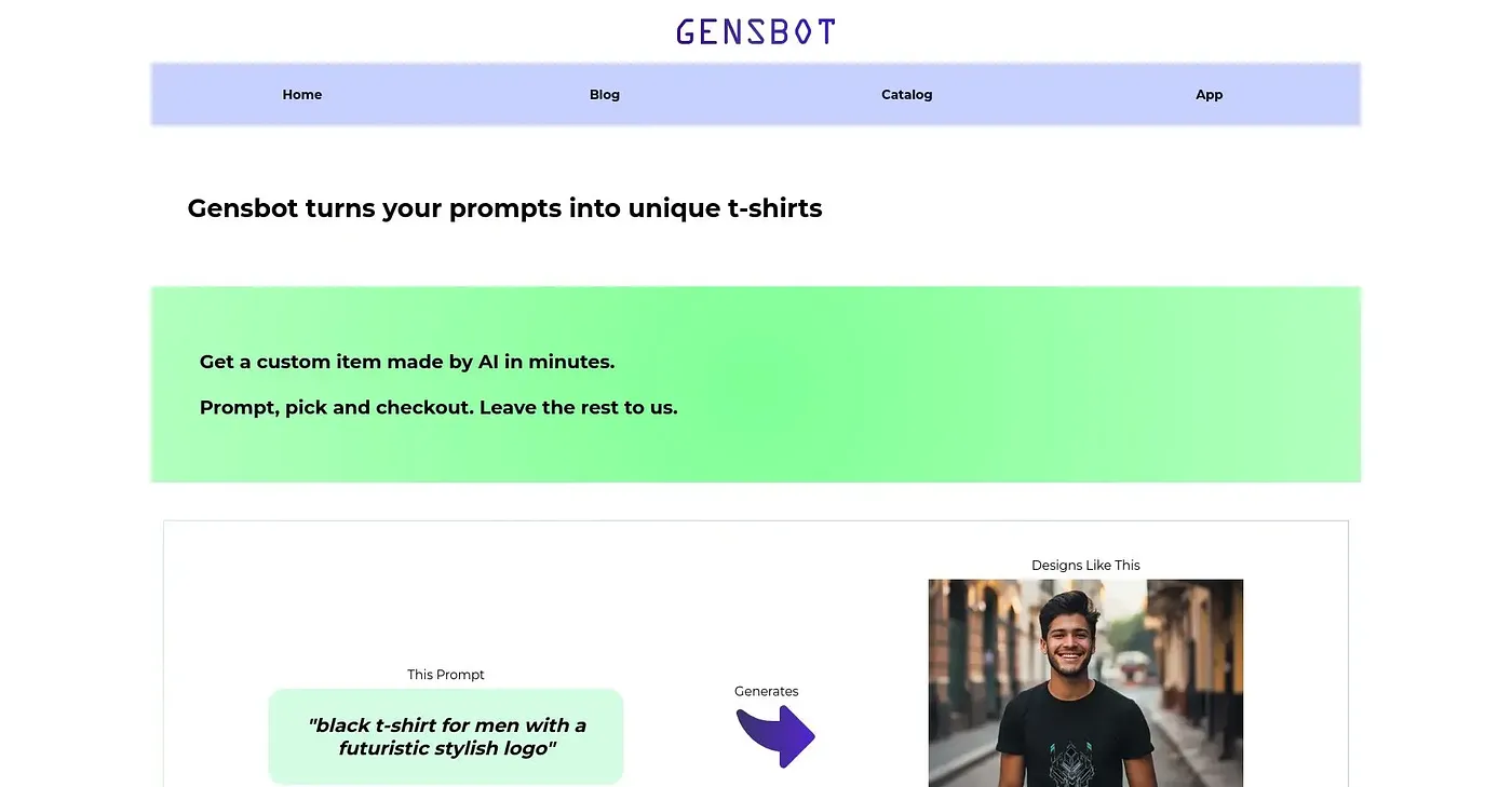 Screenshot of Gens Bot