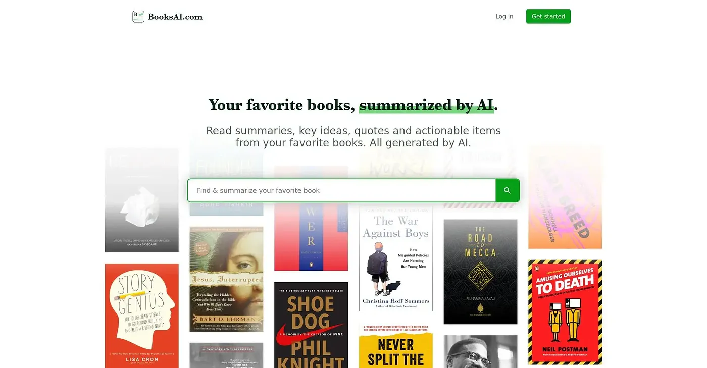Screenshot of Get Book Notes