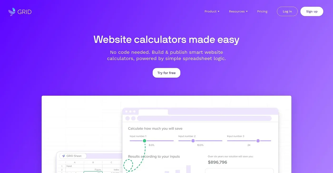 Screenshot of Grid