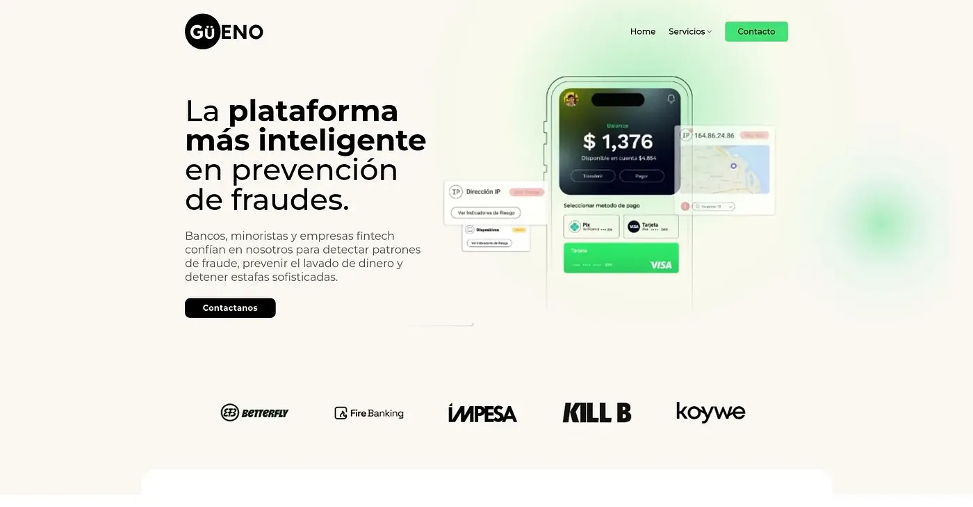 Screenshot of Güeno