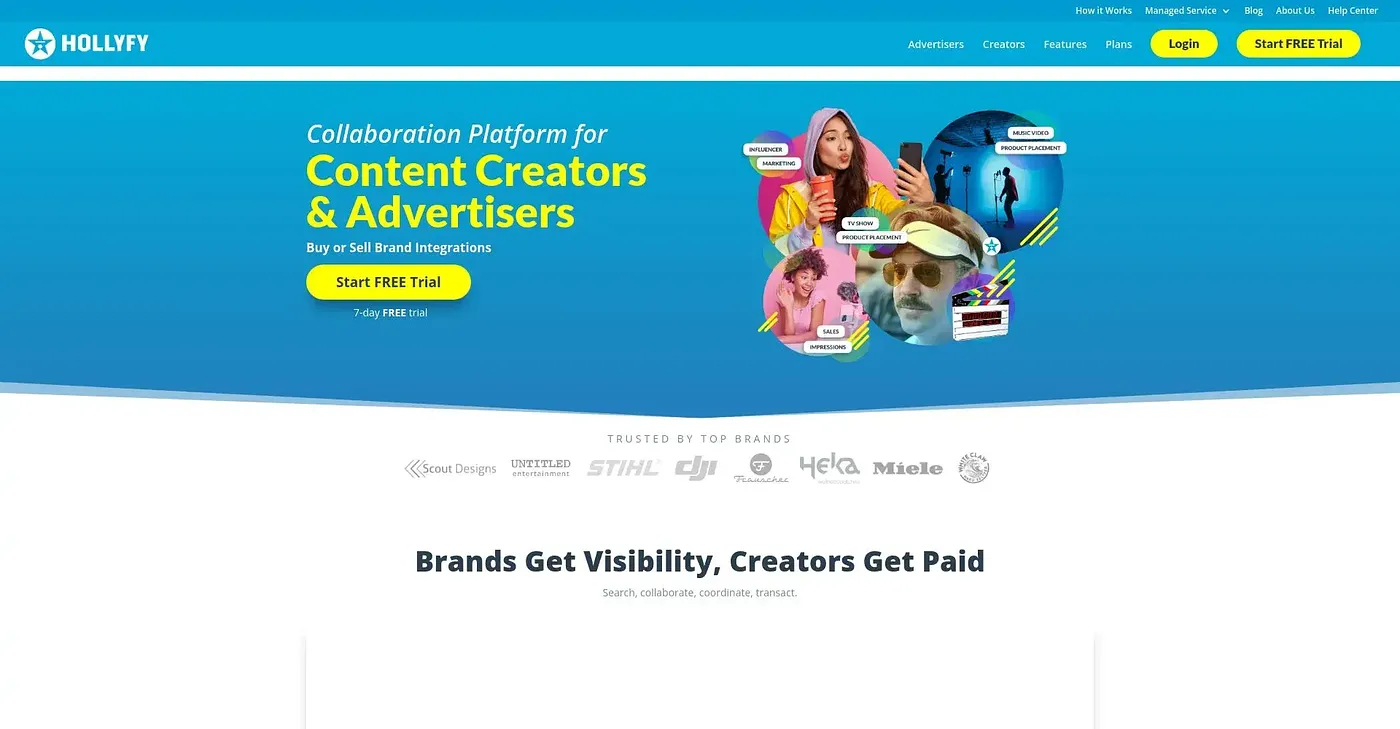 Screenshot of HOLLYFY