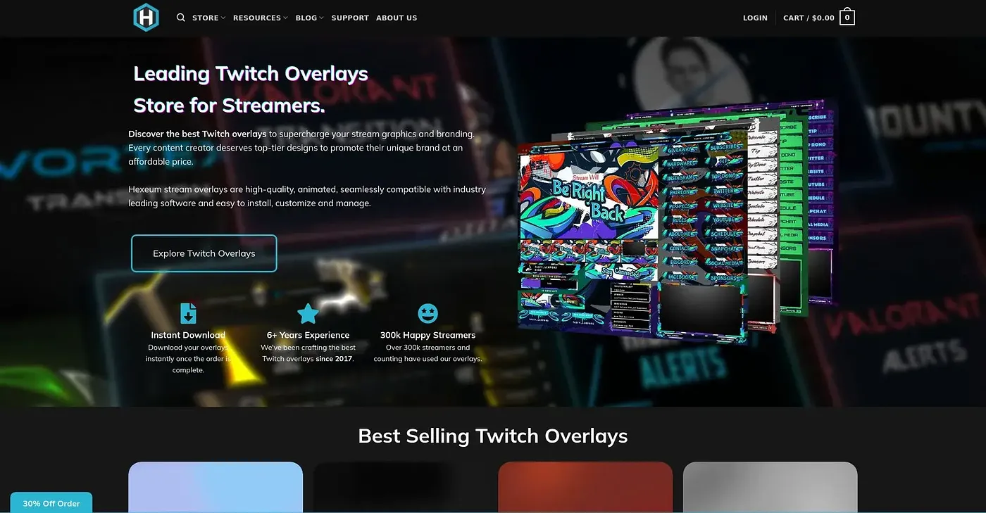 Screenshot of Hexeum