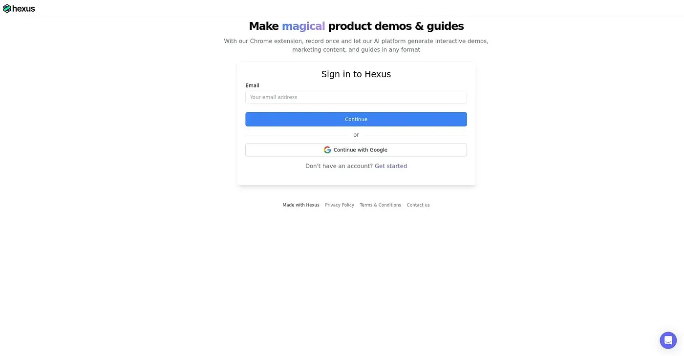 Screenshot of Hexus