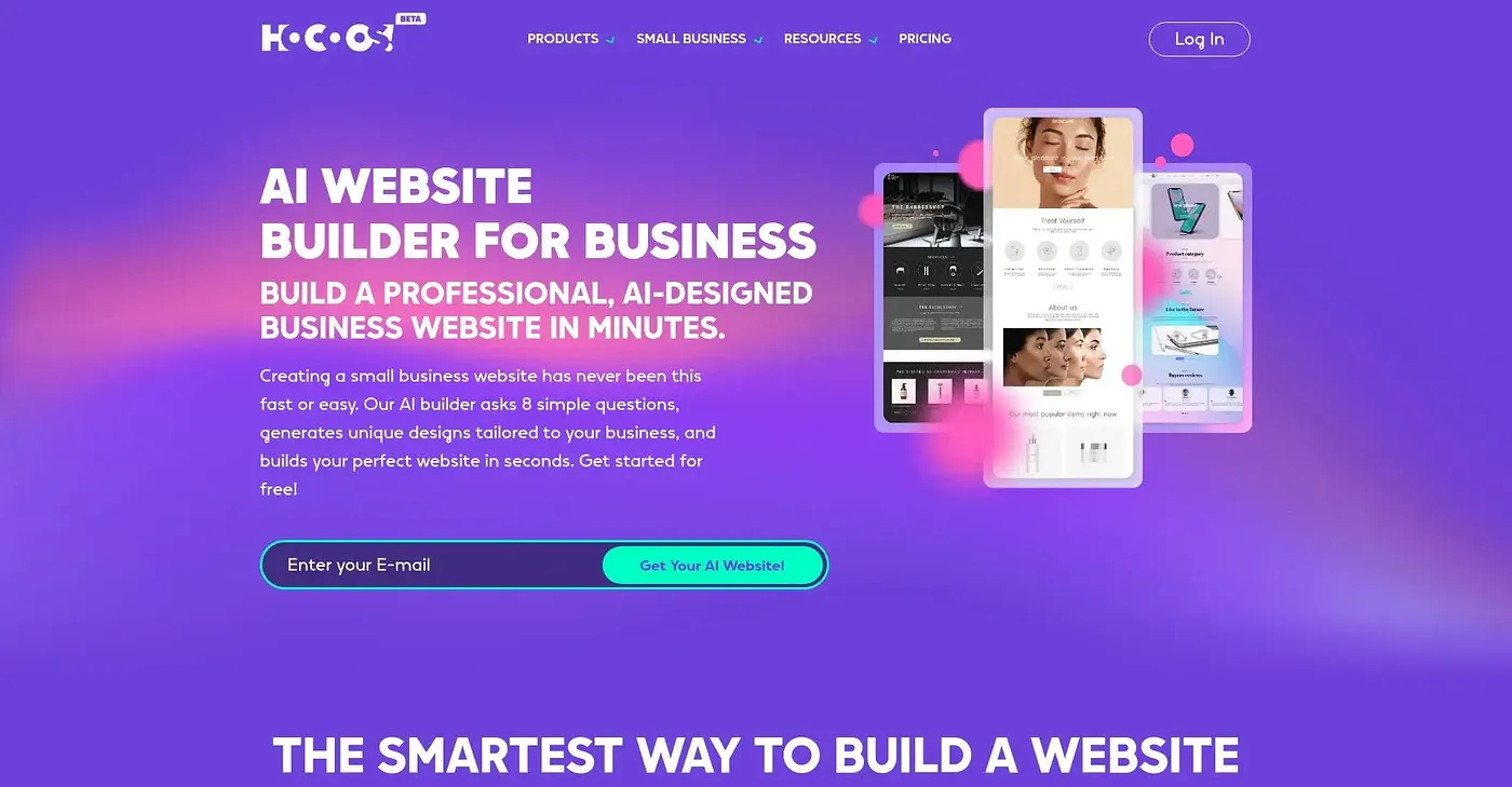 Screenshot of Hocoos