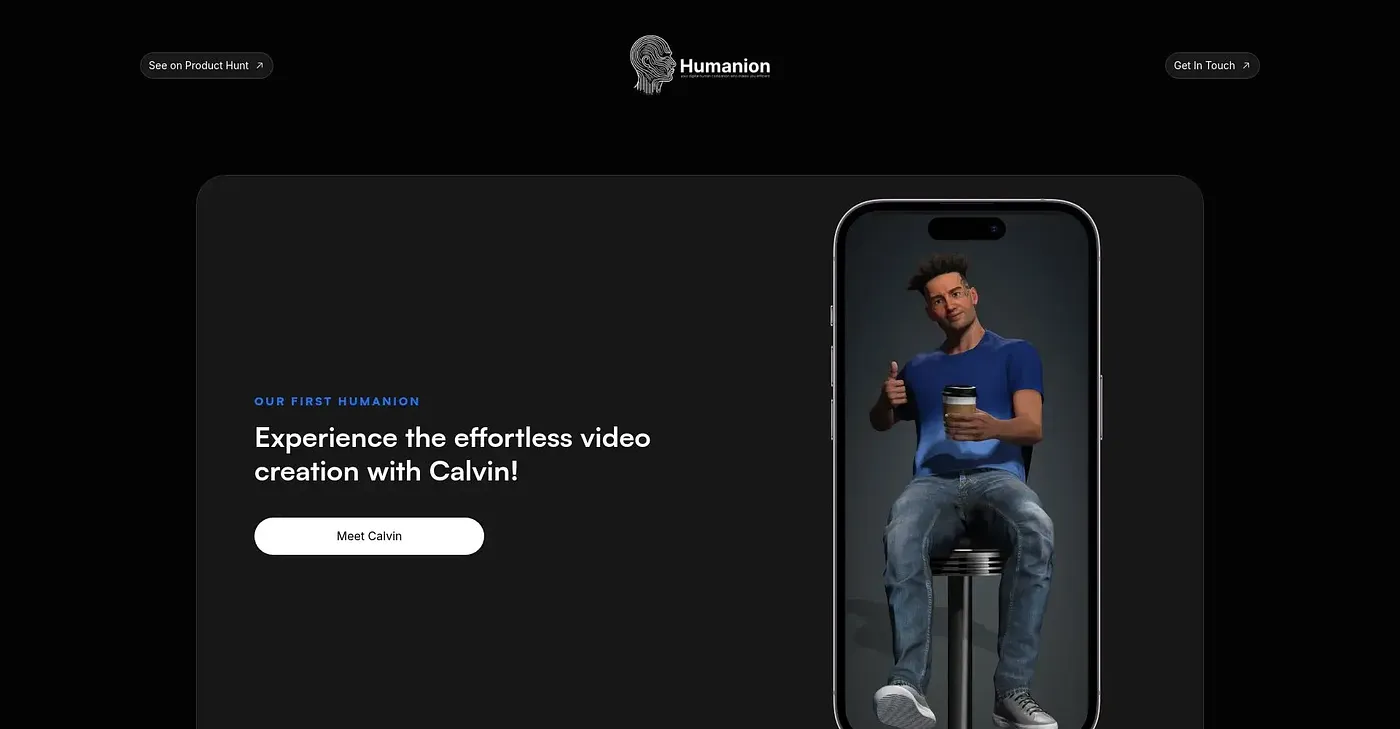 Screenshot of Humanion