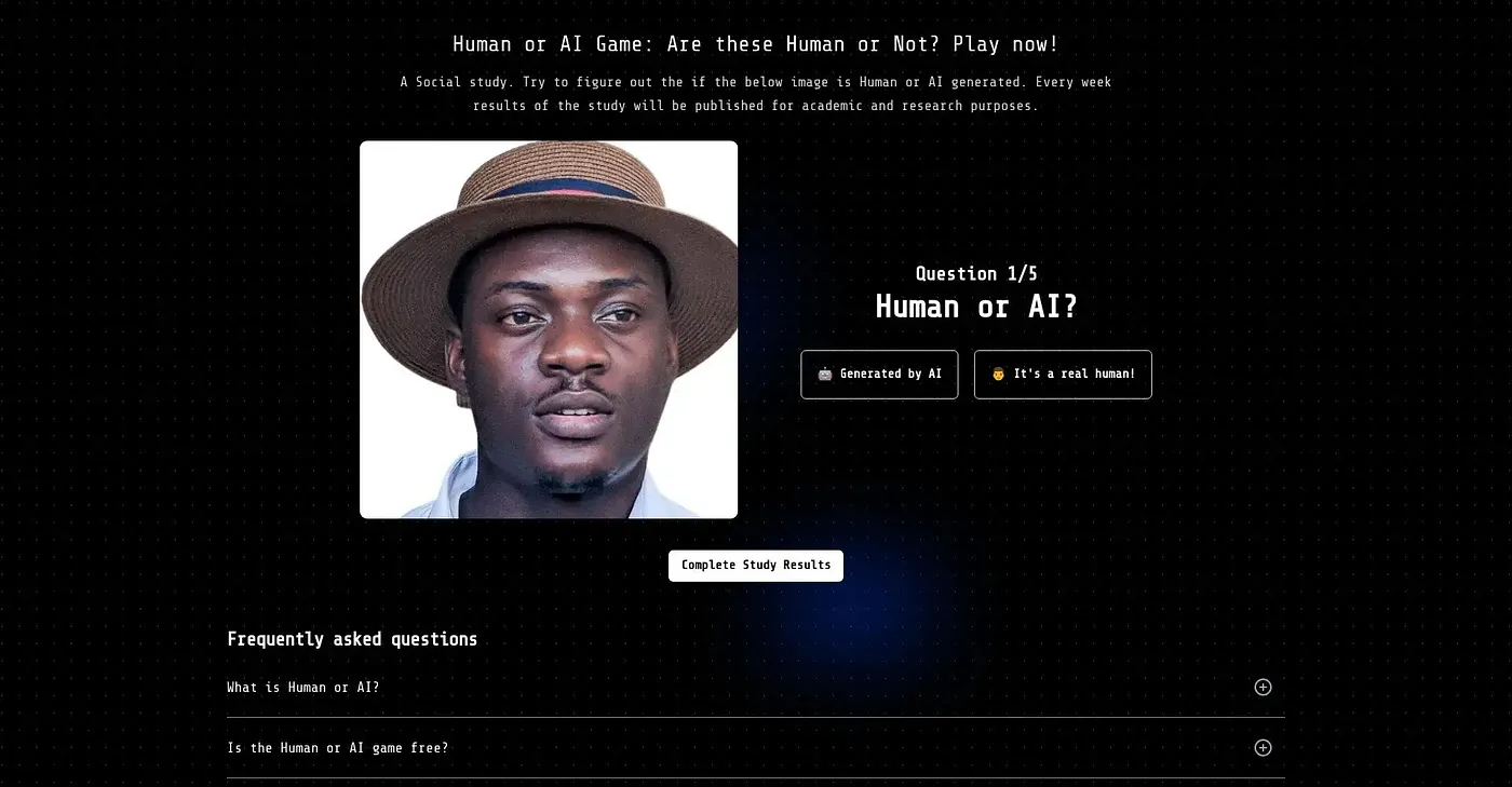 Screenshot of Humano AI