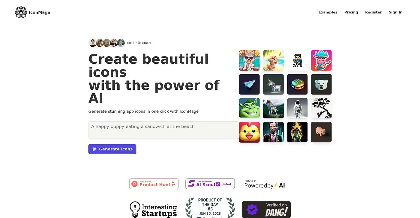 Screenshot of Icon Mage
