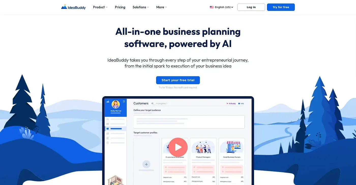 Screenshot of Idea Buddy