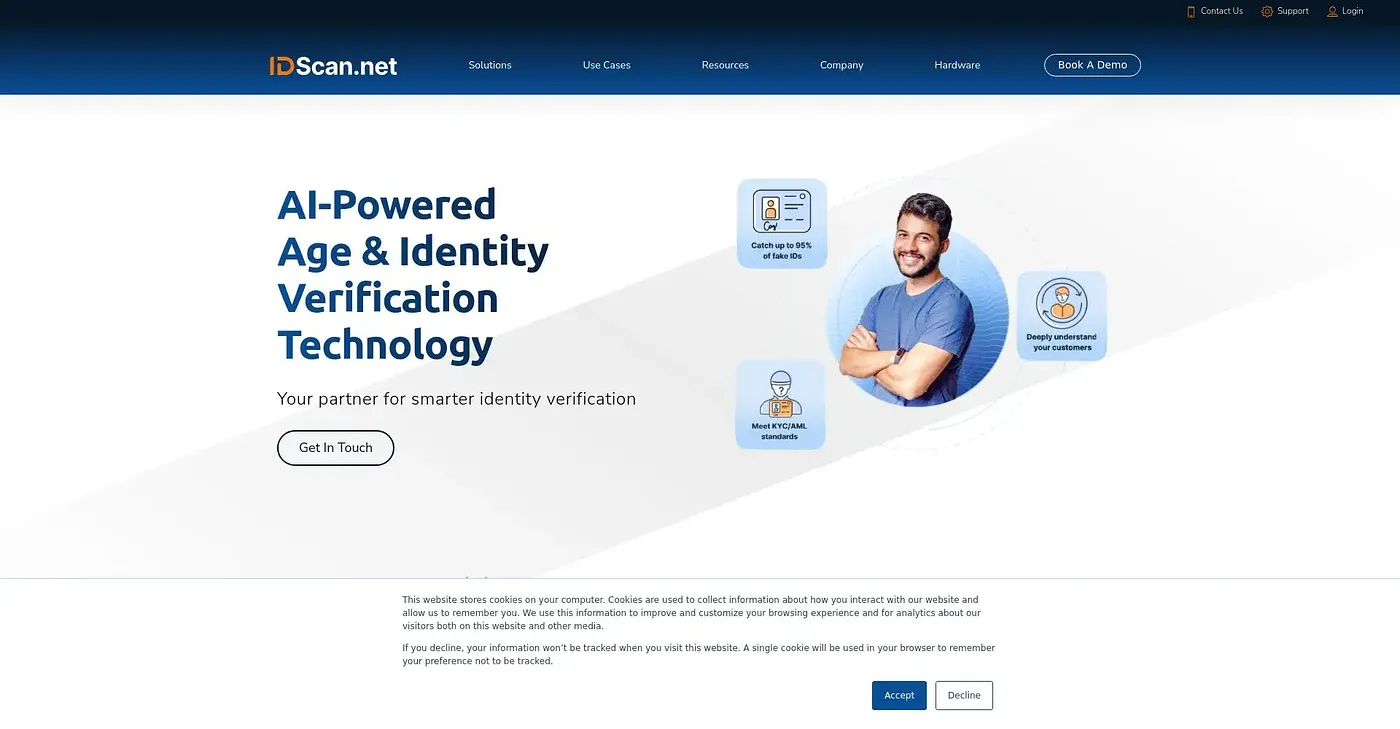 Screenshot of ID Scan