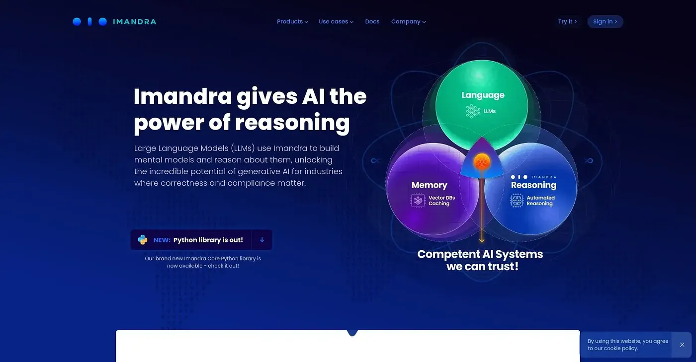 Screenshot of Imandra
